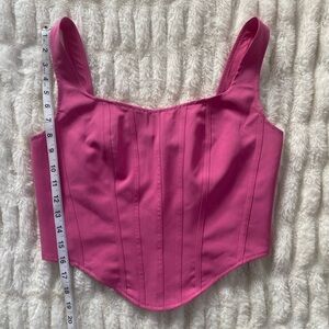Pink Corset Top
